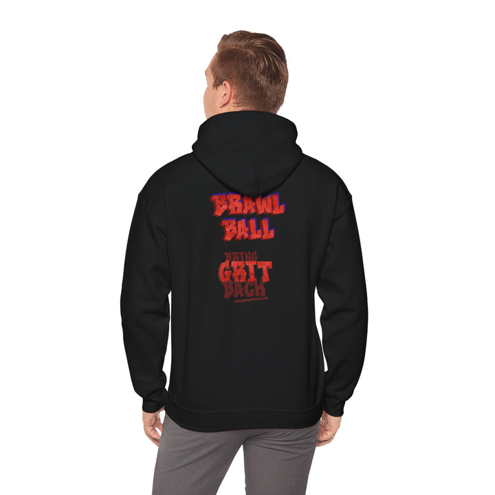 Brawl Ball x V. Miller "Bring Grit Back" Hoodie - Black