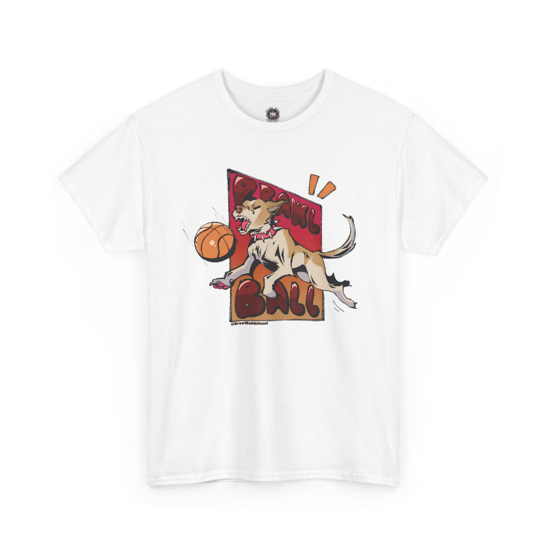 Brawl Ball x Knauxic "Basil Tulip" Tee - White