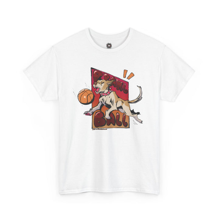 Brawl Ball x Knauxic "Basil Tulip" Tee - White