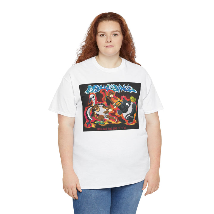 Brawl Ball x Dereliqa "Chaos" Tee - White