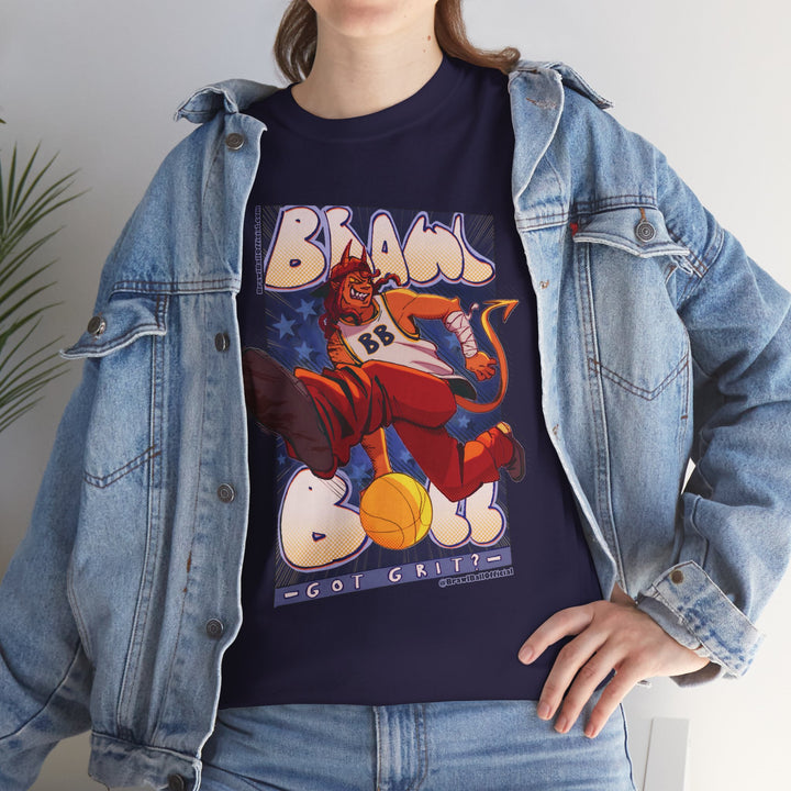 Brawl Ball x Knauxic "Devil" Tee - Blackberry