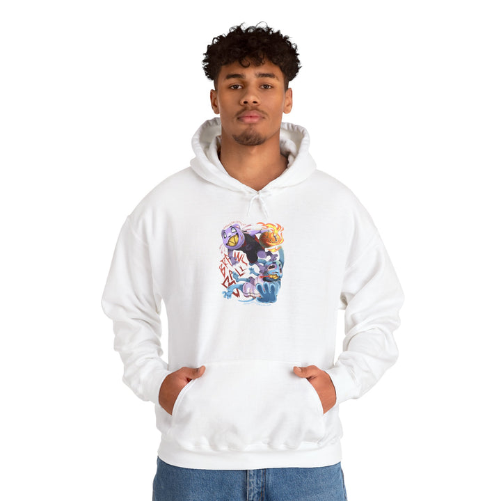 Brawl Ball x Pink! "Brawl" Hoodie - White