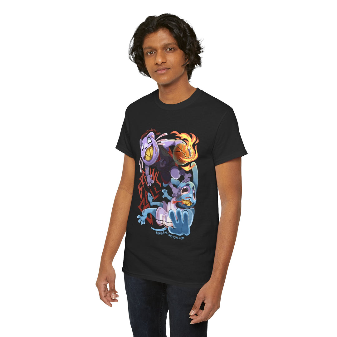Brawl Ball x Pink! "Brawl" Tee - Black