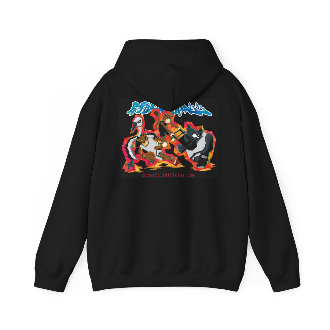 Brawl Ball x Dereliqa "Chaos" Hoodie - Black