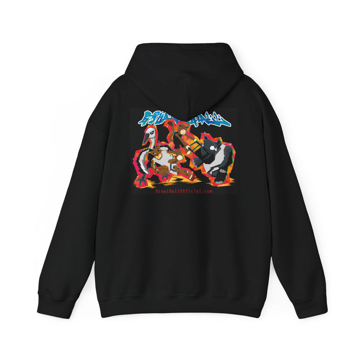 Brawl Ball x Dereliqa "Chaos" Hoodie - Black