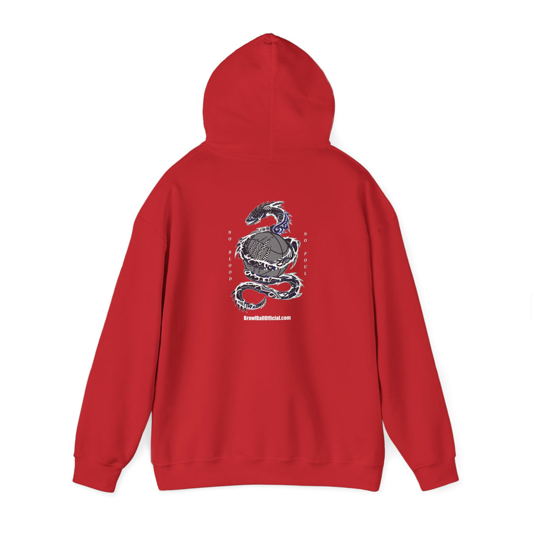 Brawl Ball x ViiV1D "No Blood No Foul" Hoodie - Red