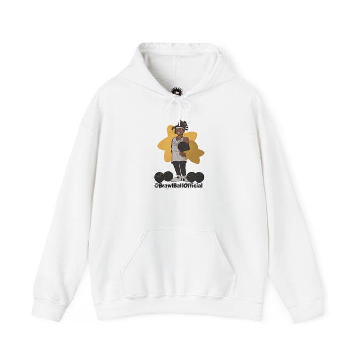 Brawl Ball x Amiya "Swish" Hoodie - White