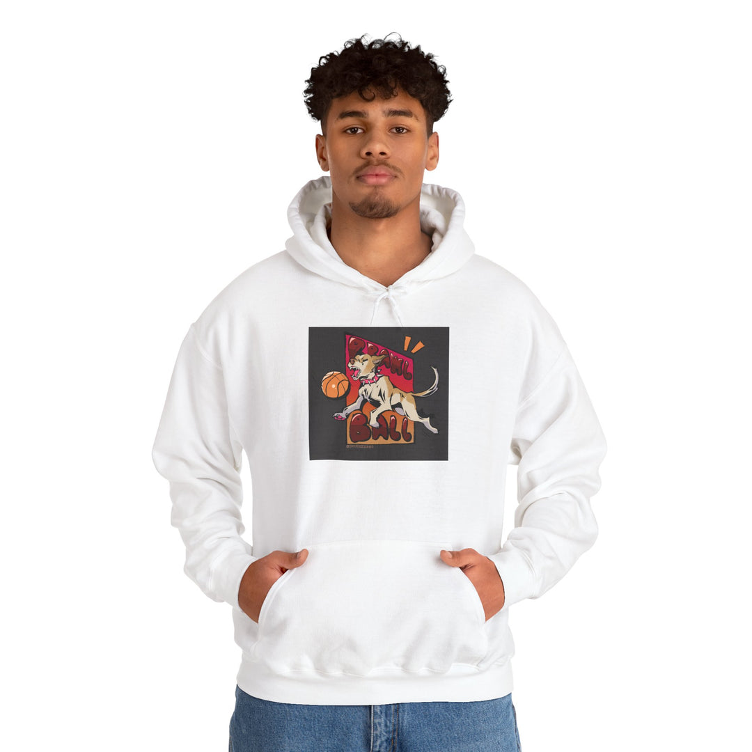 Brawl Ball x Knauxic "Basil Tulip" Hoodie - White