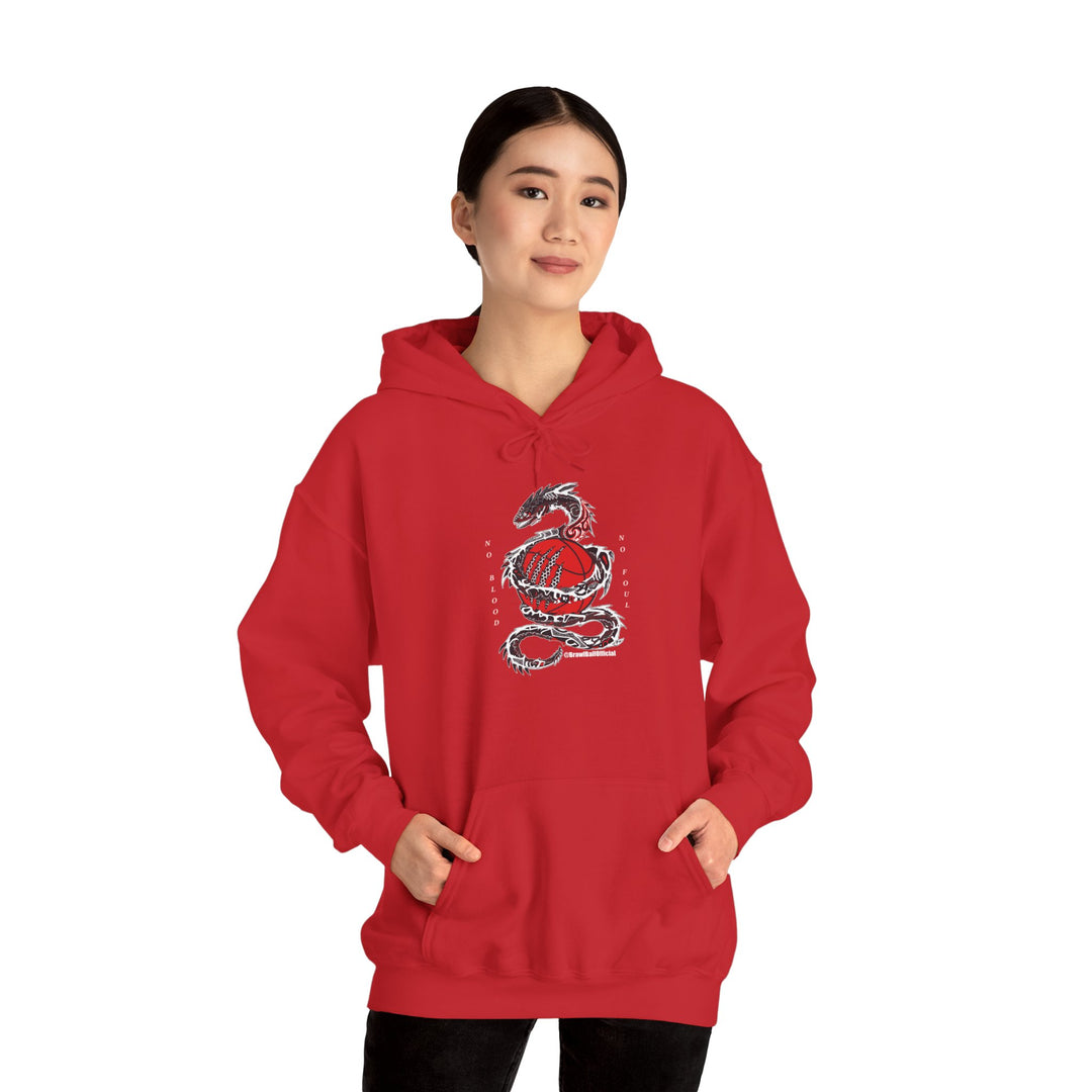 Brawl Ball x ViiV1D "No Blood No Foul" Hoodie - Red