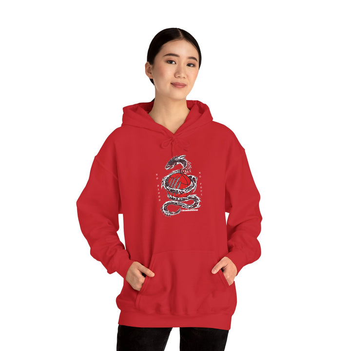 Brawl Ball x ViiV1D "No Blood No Foul" Hoodie - Red