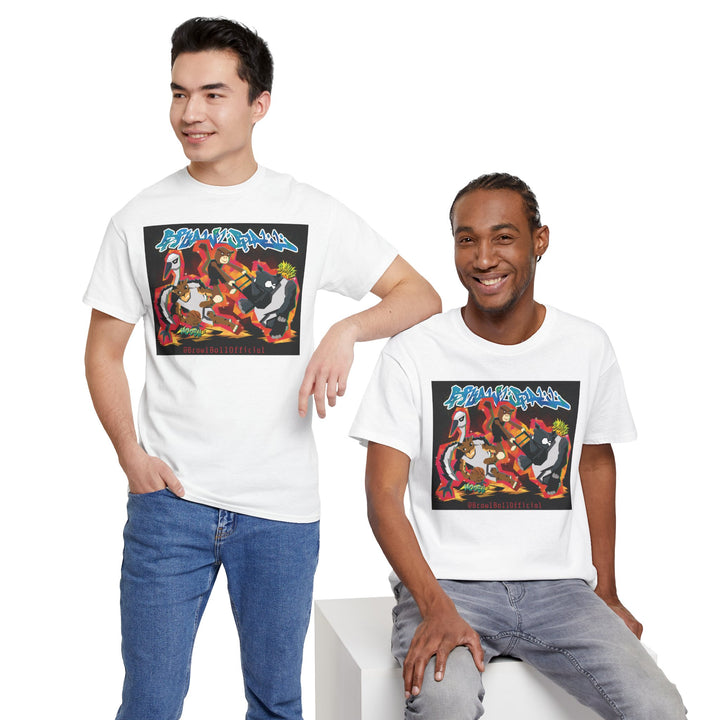 Brawl Ball x Dereliqa "Chaos" Tee - White