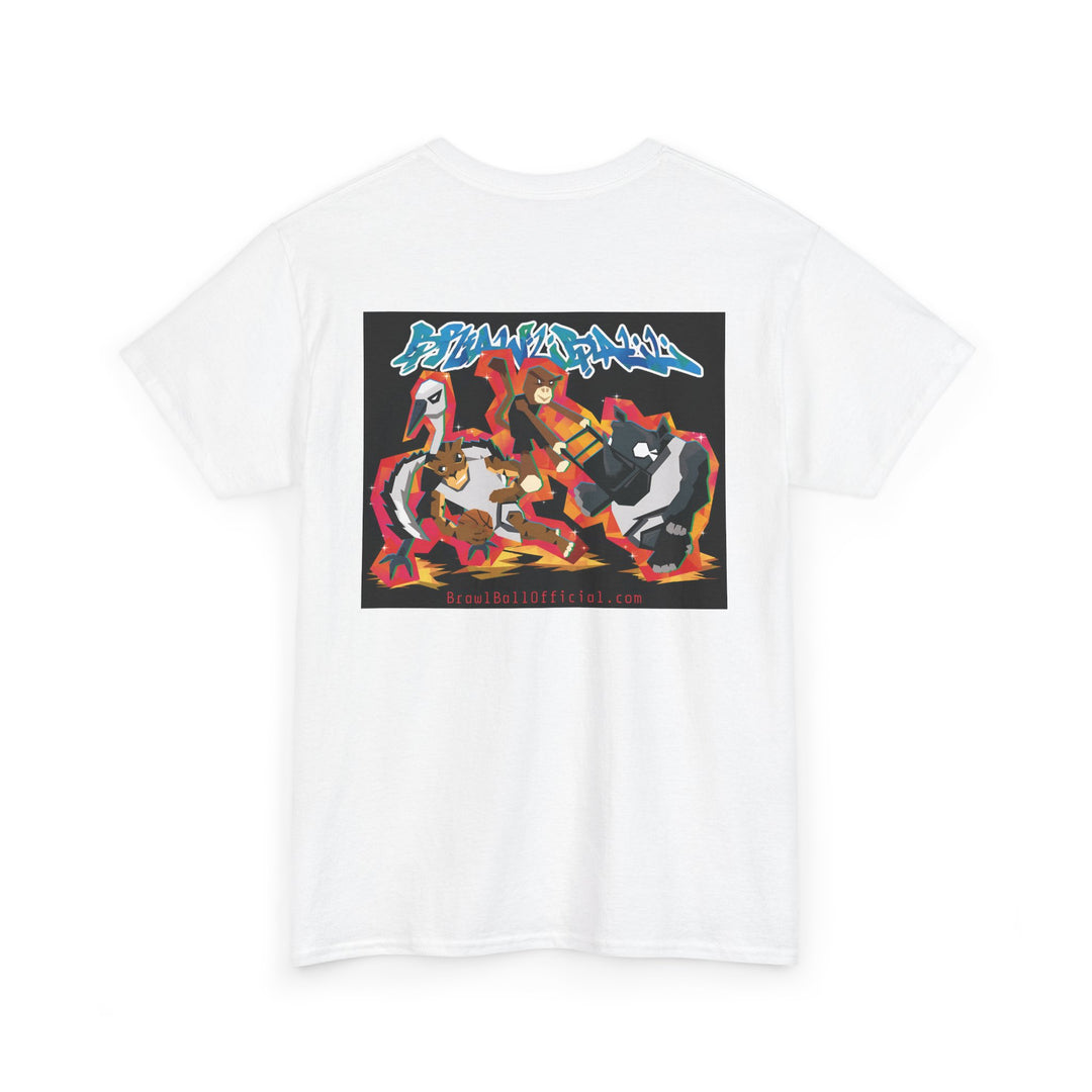 Brawl Ball x Dereliqa "Chaos" Tee - White