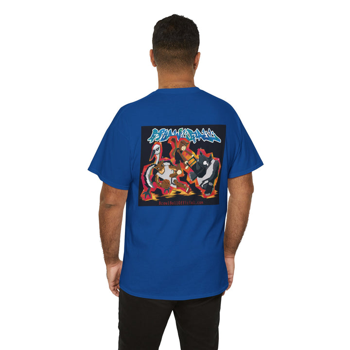Brawl Ball x Dereliqa "Chaos" Tee - Royal Blue