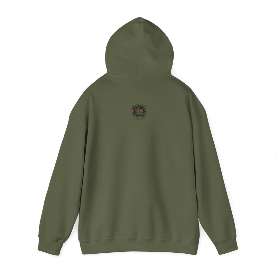 Brawl Ball x Knauxic "Basil Tulip" Hoodie - Military Green