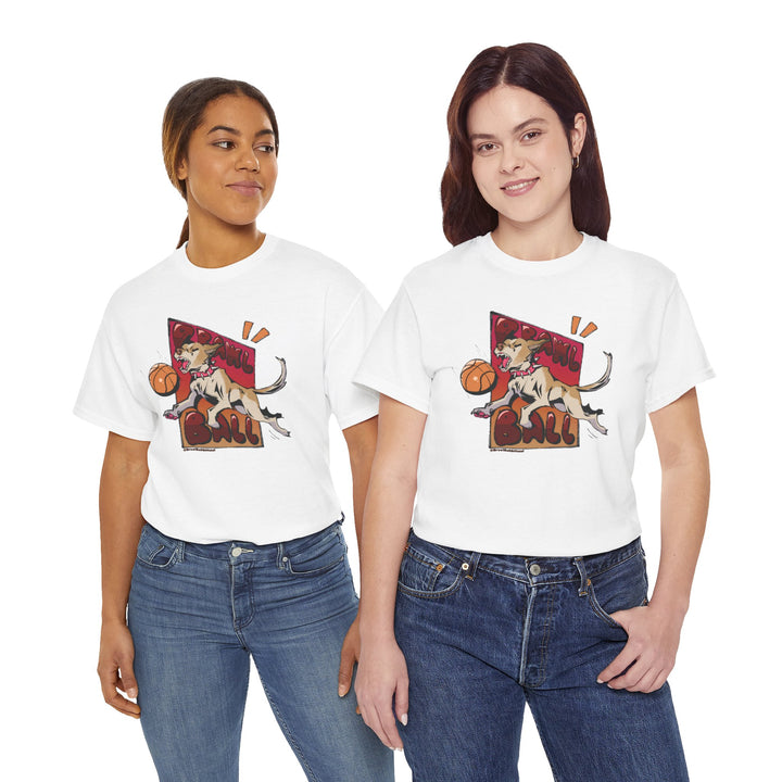 Brawl Ball x Knauxic "Basil Tulip" Tee - White