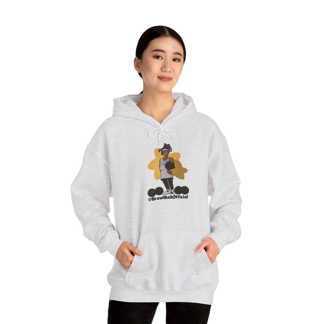 Brawl Ball x Amiya "Swish" Hoodie - Ash