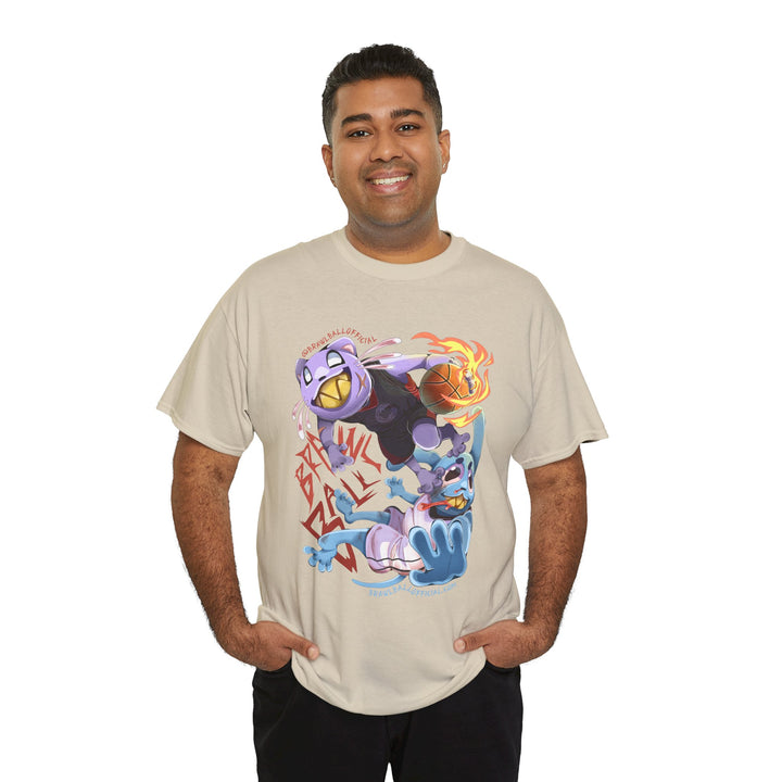 Brawl Ball x Pink! "Brawl" Tee - Sand