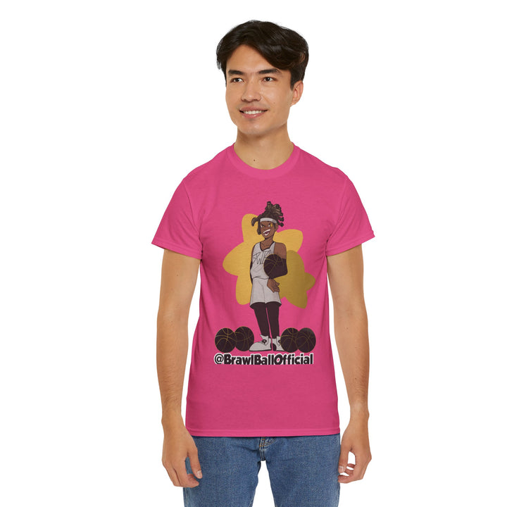 Brawl Ball x Amiya "Swish" Tee - Pink