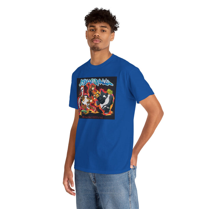 Brawl Ball x Dereliqa "Chaos" Tee - Royal Blue
