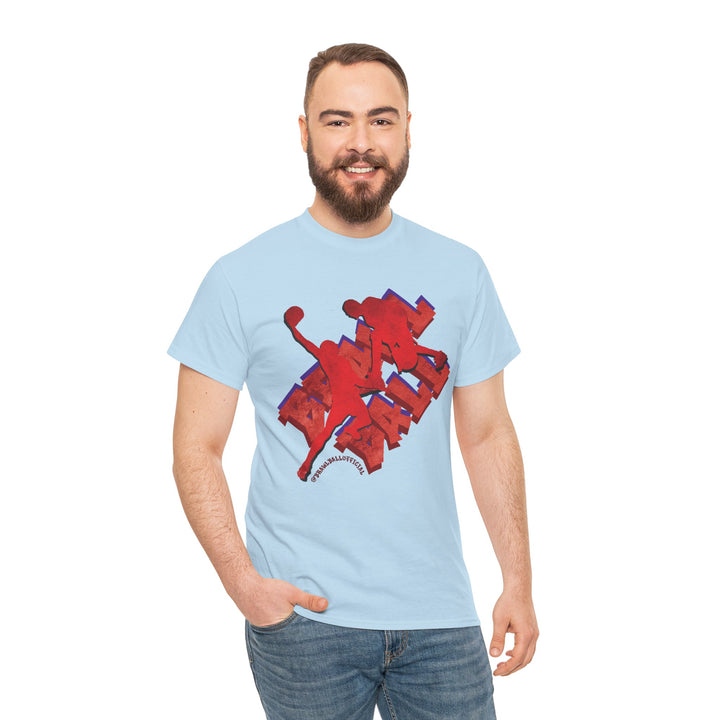 Brawl Ball x V. Miller "Bring Grit Back" Tee - Light Blue