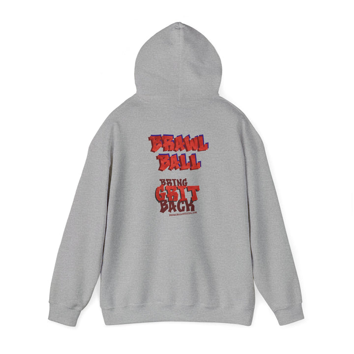 Brawl Ball x V. Miller "Bring Grit Back" Hoodie - Sport Grey