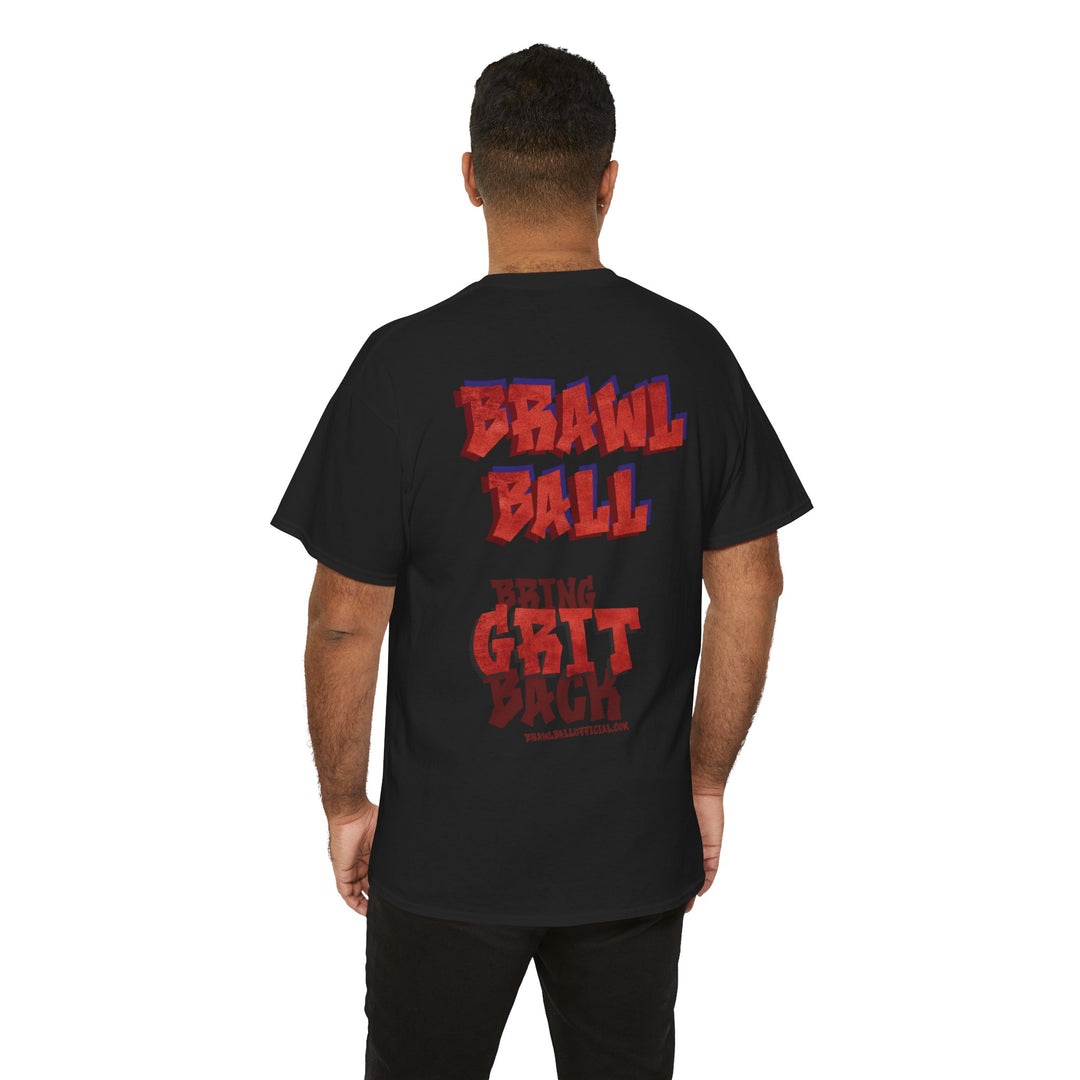 Brawl Ball x V. Miller "Bring Grit Back" Tee - Black