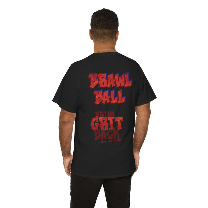 Brawl Ball x V. Miller "Bring Grit Back" Tee - Black