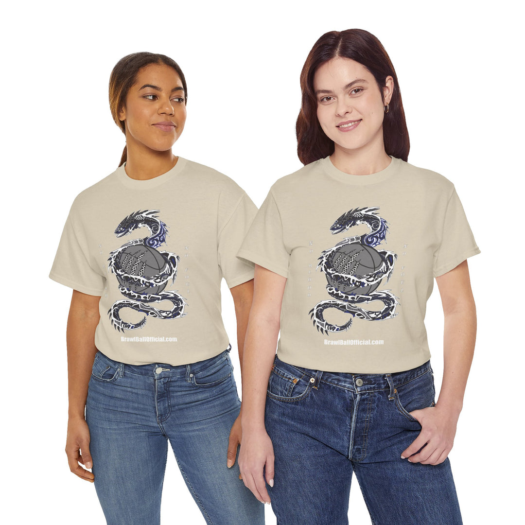 Brawl Ball x ViiV1D "No Blood No Foul" Tee - Sand