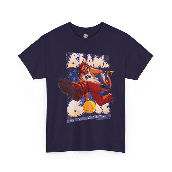 Brawl Ball x Knauxic "Devil" Tee - Blackberry