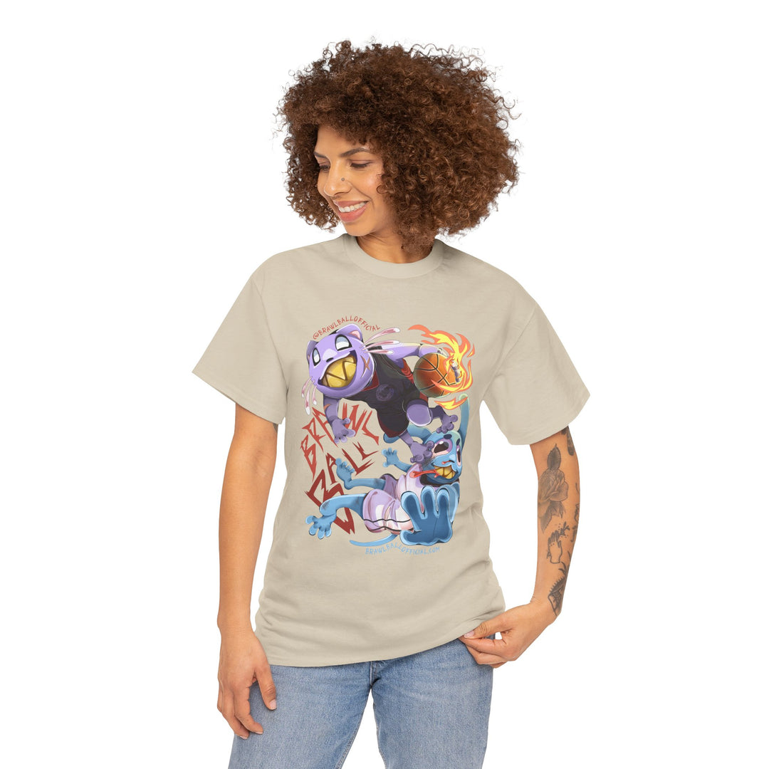 Brawl Ball x Pink! "Brawl" Tee - Sand