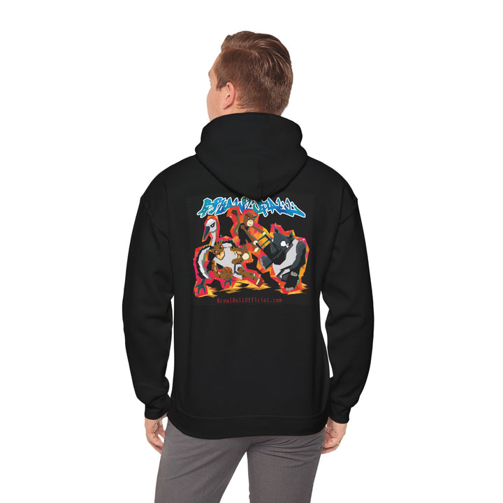 Brawl Ball x Dereliqa "Chaos" Hoodie - Black