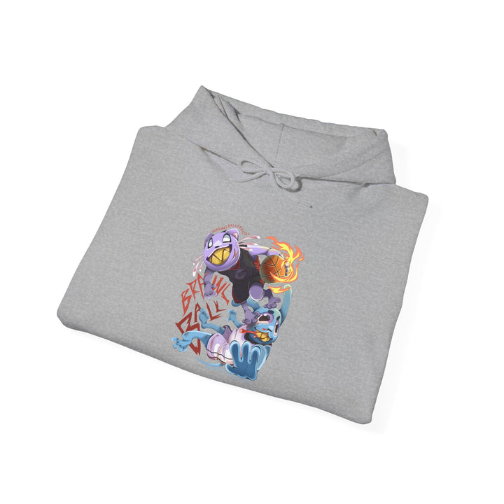 Brawl Ball x Pink! "Brawl" Hoodie - Sports Grey