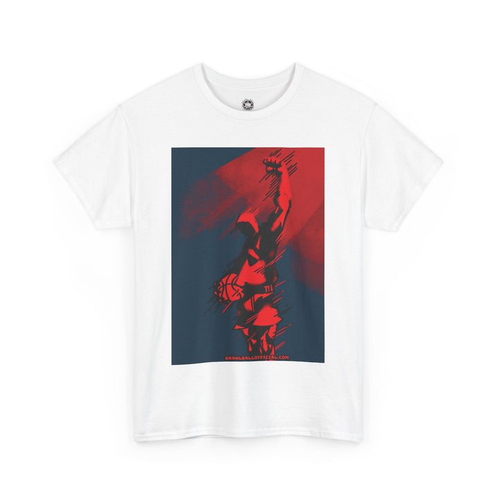 Brawl Ball x @tommydrawsss "Shine" Tee - White