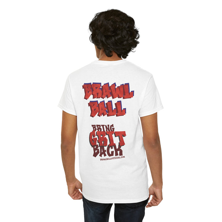 Brawl Ball x V. Miller "Bring Grit Back" Tee - White