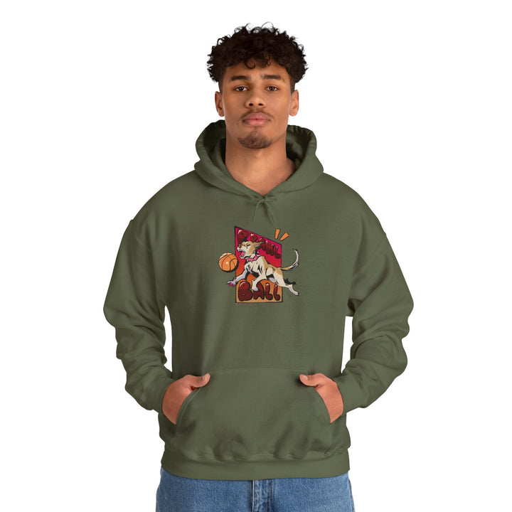 Brawl Ball x Knauxic "Basil Tulip" Hoodie - Military Green