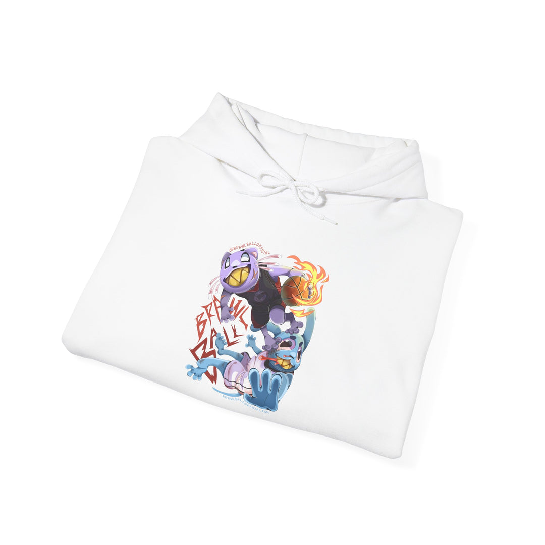 Brawl Ball x Pink! "Brawl" Hoodie - White