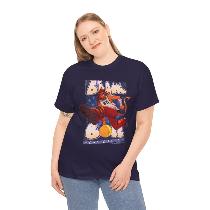 Brawl Ball x Knauxic "Devil" Tee - Blackberry
