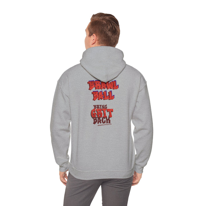 Brawl Ball x V. Miller "Bring Grit Back" Hoodie - Sport Grey