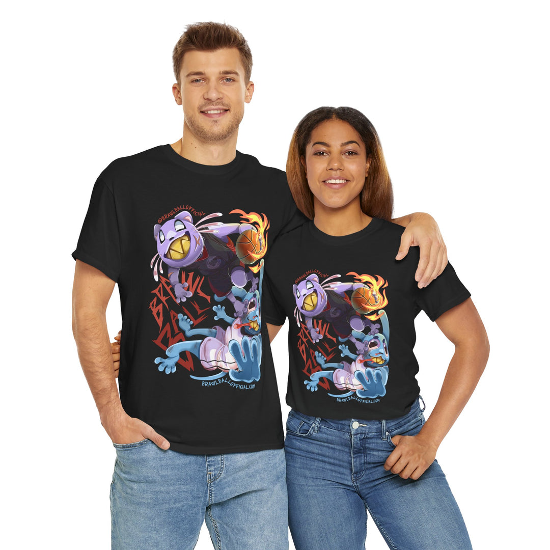 Brawl Ball x Pink! "Brawl" Tee - Black