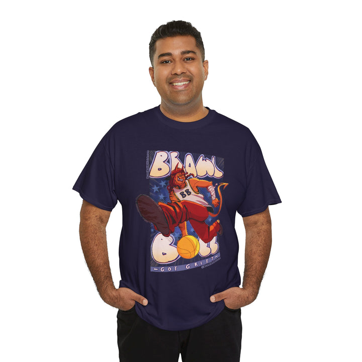 Brawl Ball x Knauxic "Devil" Tee - Blackberry