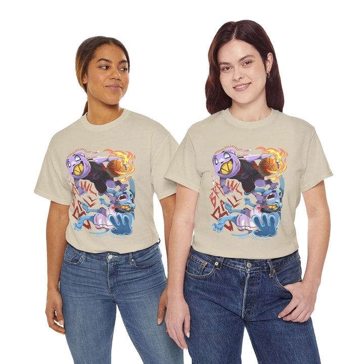 Brawl Ball x Pink! "Brawl" Tee - Sand