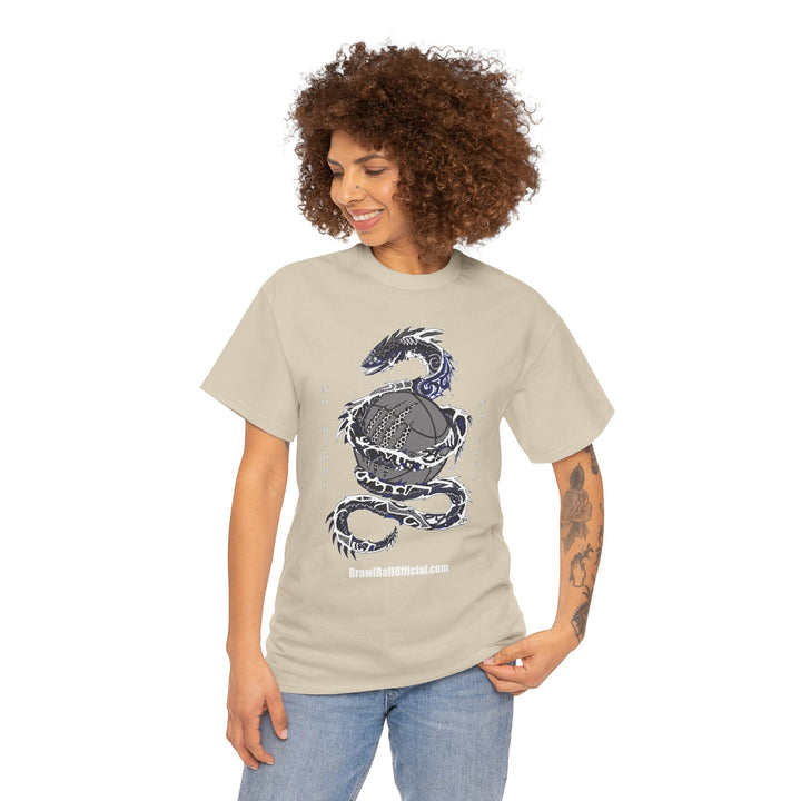 Brawl Ball x ViiV1D "No Blood No Foul" Tee - Sand