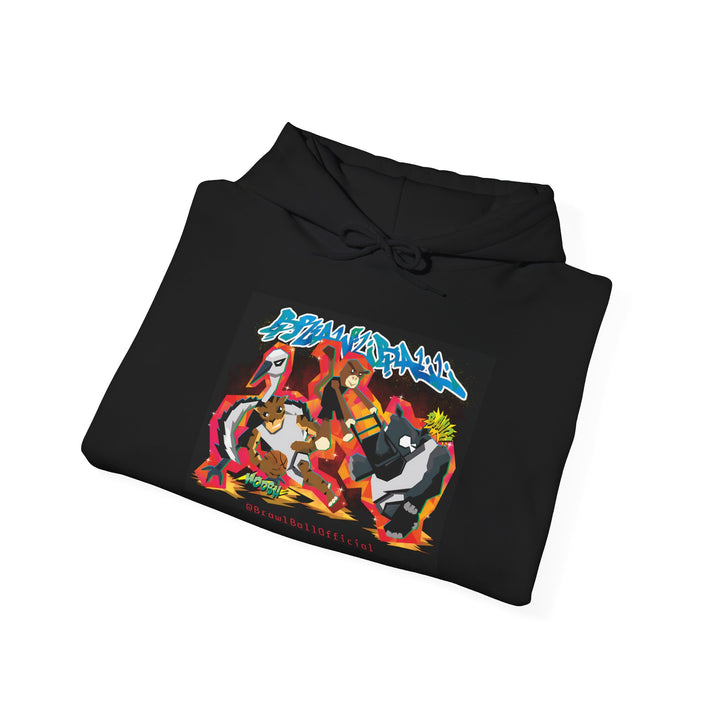 Brawl Ball x Dereliqa "Chaos" Hoodie - Black