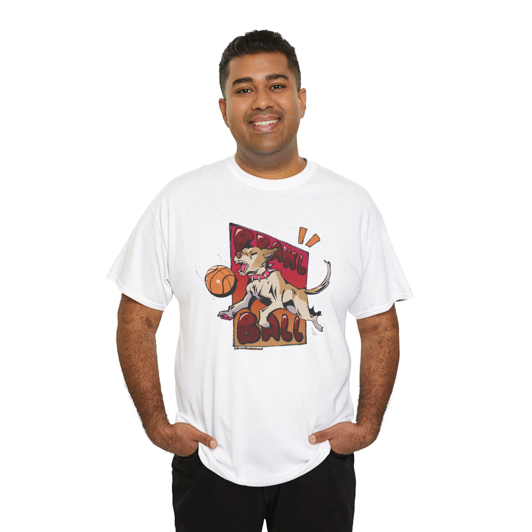 Brawl Ball x Knauxic "Basil Tulip" Tee - White