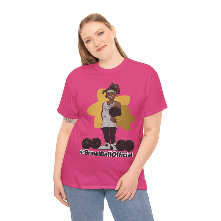 Brawl Ball x Amiya "Swish" Tee - Pink