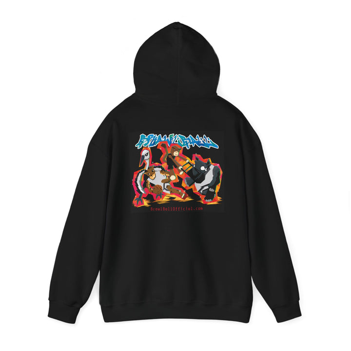 Brawl Ball x Dereliqa "Chaos" Hoodie - Black