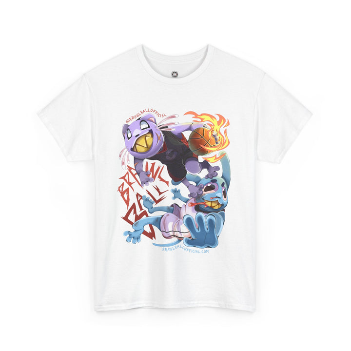 Brawl Ball x Pink! "Brawl" Tee - White