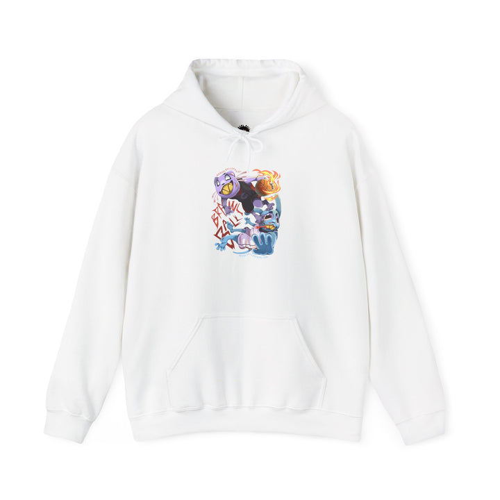 Brawl Ball x Pink! "Brawl" Hoodie - White