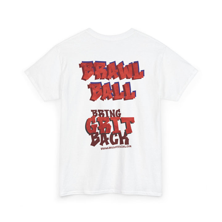 Brawl Ball x V. Miller "Bring Grit Back" Tee - White