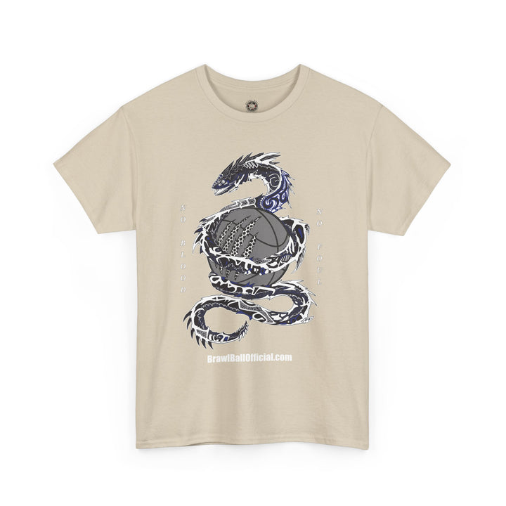 Brawl Ball x ViiV1D "No Blood No Foul" Tee - Sand